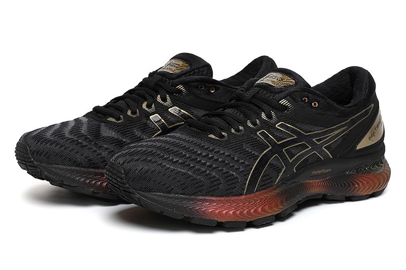 tênis asics gel nimbus 22 golden run masculino