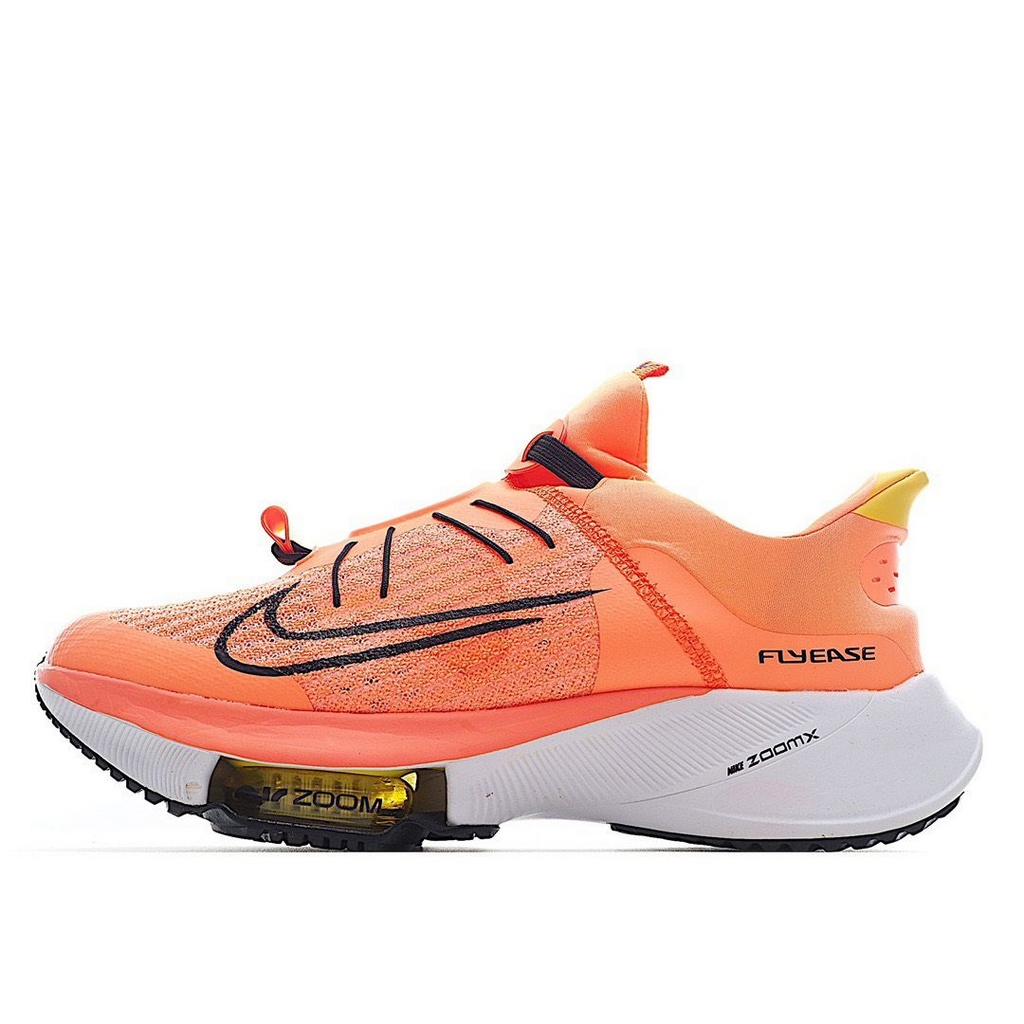 Tênis Nike Zoom Tempo Next% FlyEase - Laranja - Masculino Running Speed corrida mais rápida!