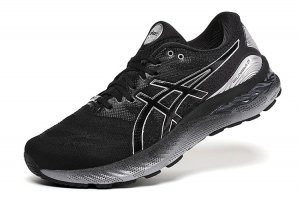 Tênis Asics Gel Nimbus 23 - Platinum - Preto e Prata - Masculino 