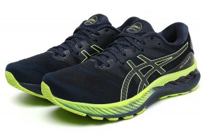 Tênis Asics Gel Nimbus 23 - Preto e Verde - Masculino