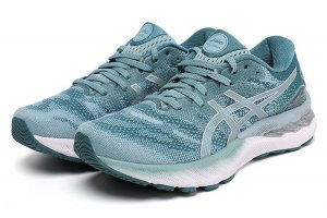 Tênis Asics Gel Nimbus 23 - Azul e Cinza  - Feminino