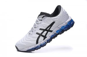 Tênis Asics Gel Quantum 360 5 - Cinza Claro e Preto - Masculino 