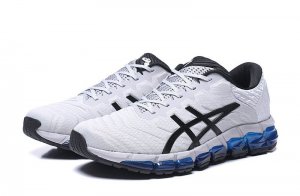 Tênis Asics Gel Quantum 360 5 - Cinza Claro e Preto - Masculino