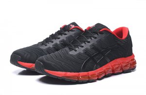 Tênis Asics Gel Quantum 360 5 - Preto e Vermelho - Masculino