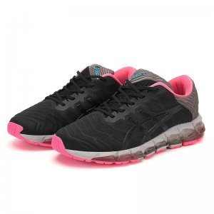 Tênis Asics Gel Quantum 360 5 - Preto e Rosa - Feminino