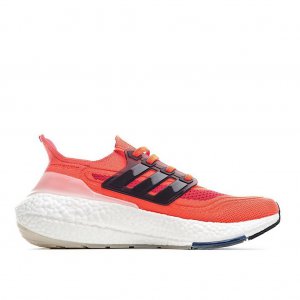 Tênis Adidas UltraBoost 21 - Laranja e Preto - Masculino