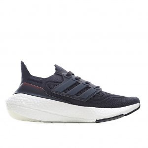 Tênis Adidas UltraBoost 21 - Preto Branco Laranja - Masculino