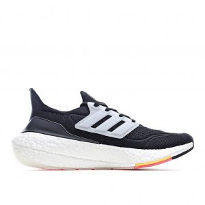 Tênis Adidas UltraBoost 21 - Preto e Prata - Masculino