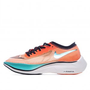 Tênis Nike ZoomX Vaporfly NEXT% - Azul e Laranja - Feminino 