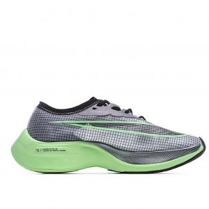 Tênis Nike ZoomX Vaporfly NEXT% - Preto e Verde - Feminino