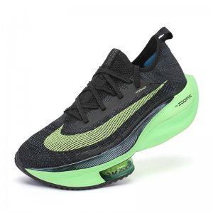 Tênis Nike ZoomX Alphafly NEXT% - Preto e Verde - Masculino 