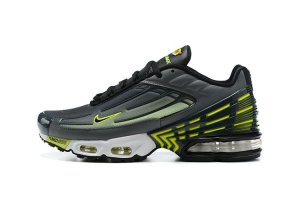 Tênis Nike Air Max Plus 3 - Cinza Escuro e Verde - Masculino 