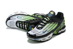 Tênis Nike Air Max Plus 3 - Preto Verde e Branco - Masculino