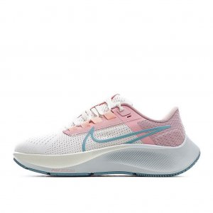 Tênis Nike Air Zoom Pegasus 38 - Branco e Rosa - Feminino 