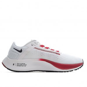 Tênis Nike Air Zoom Pegasus 38 - Branco e Vermelho - Feminino
