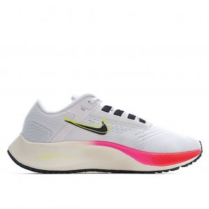 Tênis Nike Air Zoom Pegasus 38 - Branco Rosa e Vermelho - Feminino