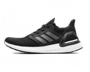 Tênis Adidas UltraBoost 20 - Preto Branco e Cinza Escuro - Masculino 