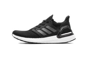 Tênis Adidas UltraBoost 20 - Preto Branco e Cinza Escuro - Feminino 