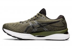 TÊNIS ASICS GEL NIMBUS 24 - VERDE OLIVA - MASCULINO 