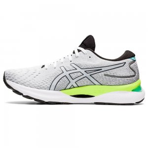 TÊNIS ASICS GEL NIMBUS 24 - CINZA E VERDE CLARO - MASCULINO 