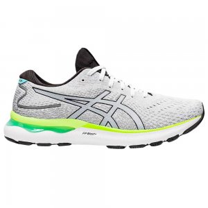 TÊNIS ASICS GEL NIMBUS 24 - CINZA E VERDE CLARO - MASCULINO