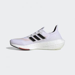 Tênis Adidas UltraBoost 21 - Branco Preto e Laranja - Tokyo - Feminino 