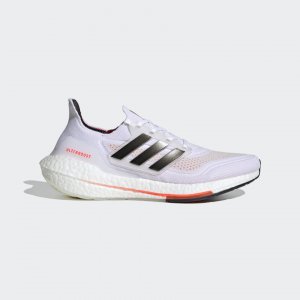 Tênis Adidas UltraBoost 21 - Branco Preto e Laranja - Tokyo - Feminino