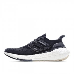 Tênis Adidas UltraBoost 21 - Preto e Branco - Feminino 