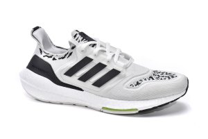 Tênis Adidas UltraBoost 22 - Branco e Preto Grafite - Masculino