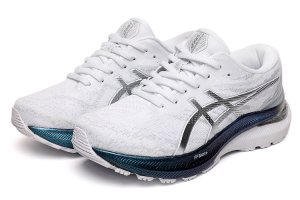 Tênis Asics Gel Kayano 29 - Branco Azul Platinum e Prata - Feminino