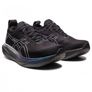 Tênis Asics Gel Nimbus 25 - Masculino - Preto Platinum