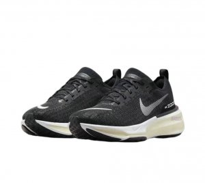 Tênis Nike Zoomx Invincible Run Flyknit 3 Feminino - Preto e Branco