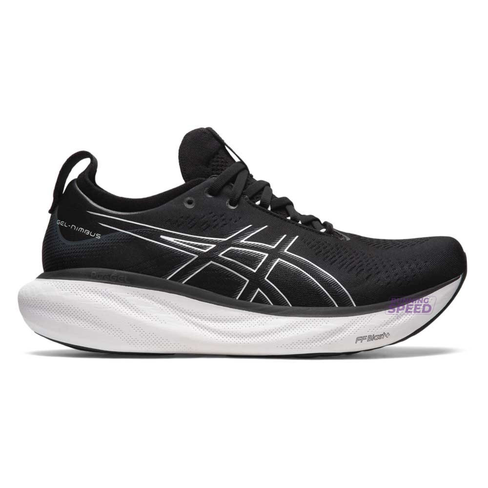 Tênis Asics Gel Nimbus 25 - Feminino - Preto 