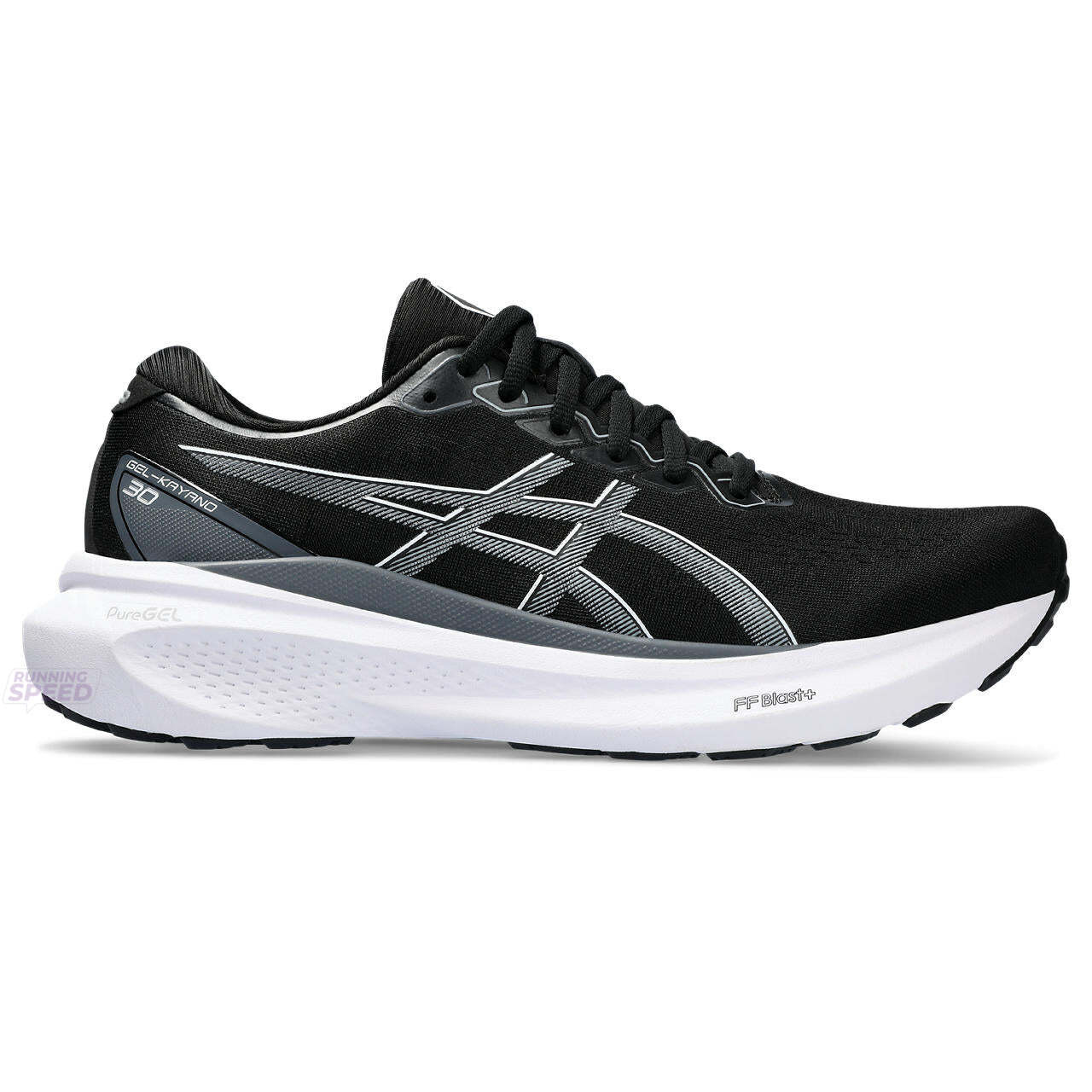 Tênis Asics Gel Kayano 30 - Preto e Branco - Masculino 