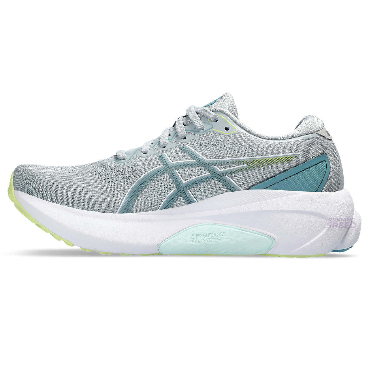 Tênis Asics Gel Kayano 30 - Cinza e Azul Claro - Feminino