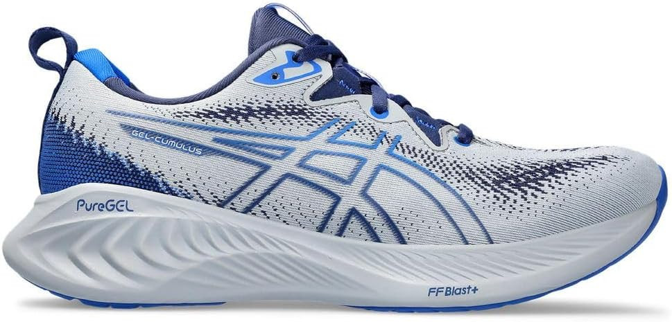 Tênis Asics Gel Cumulus 25 - Cinza e Azul - Masculino